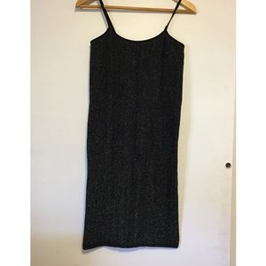 Forever 21 Sparkly Black Dress